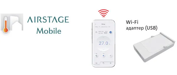Инверторен климатик FUJITSU AIRSTAGE ASEH18KLCBL / AOEHG18KLCB, 18 000 BTU