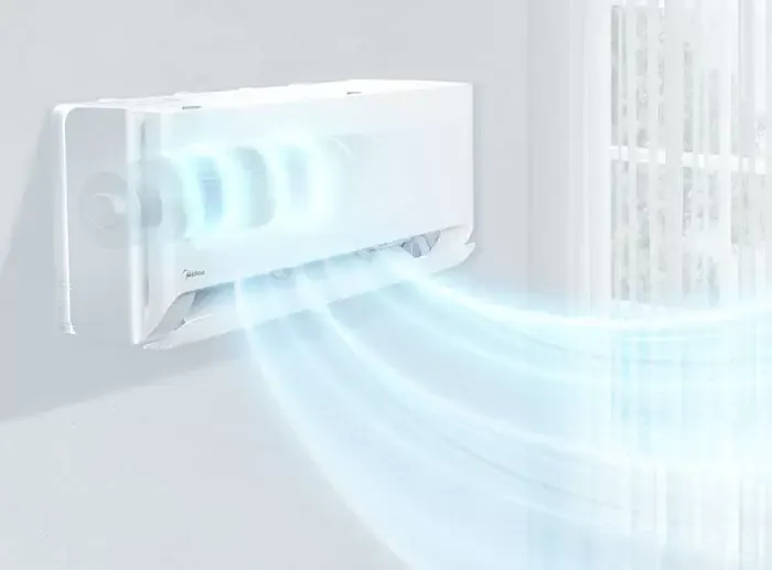 Инверторен климатик Midea EF-12RD1H / MX1-12RD1H SOLUNAR AI, 12 000 BTU