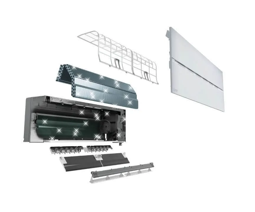Хиперинверторен климатик MITSUBISHI ELECTRIC MSZ-LN25VGW / MUZ-LN25VG NATURAL WHITE, 9 000 BTU