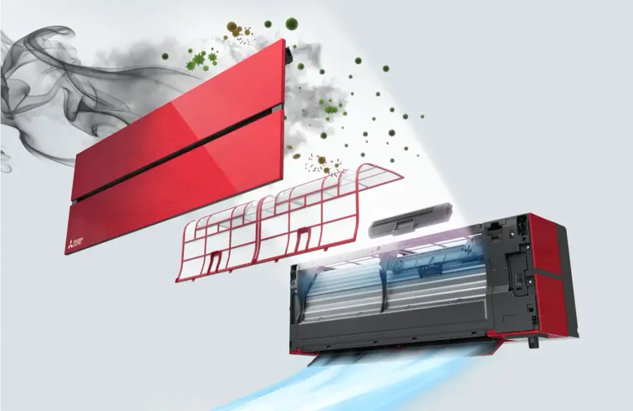 Хиперинверторен климатик MITSUBISHI ELECTRIC MSZ-LN25VGB / MUZ-LN25VG ONYX BLACK, 9 000 BTU