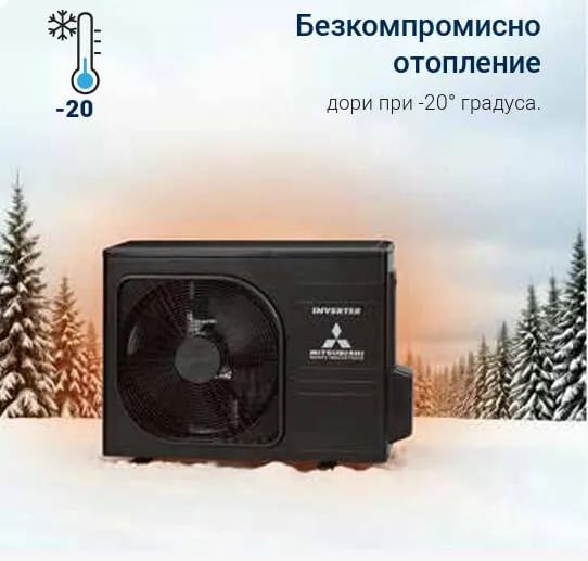 Инверторен климатик Mitsubishi Heavy SRK25ZT-WFB / SRC25ZT-W (White), PREMIUM PRO, BLACK, WiFi, 9 000 BTU